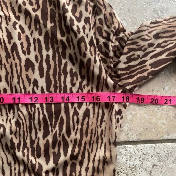 ZIMMERMANN Espionage Leopard Jersey Turtleneck - Picture 13 of 16